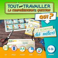 Tout pour travailler la compréhension de la question « QUI? » - À la recherche des métiers