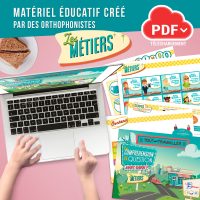 Tout pour travailler la compréhension de la question « AVEC QUOI? » - Les métiers – Image 4